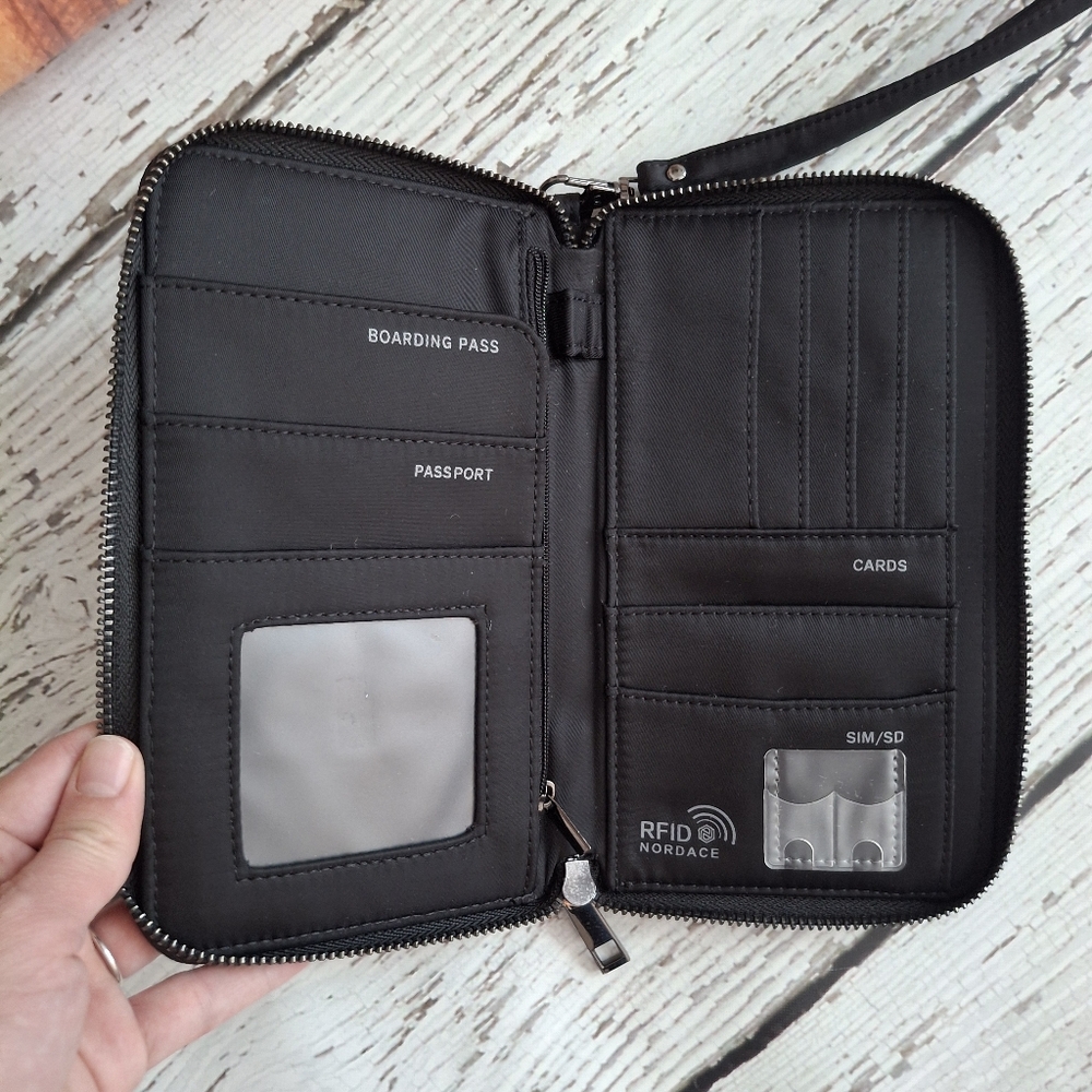 Nordace Trav All In One Black Wallet - Picture 3 of 4